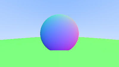 normal color sphere